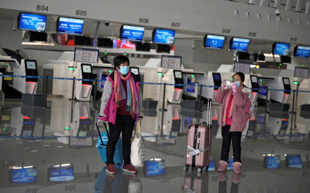 新型肺炎の流行で旅客需要が減少=ロイター 新型肺炎の流行で旅客需要が減少=ロイター
