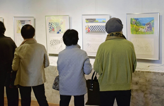 静岡で京アニ元社員の個展 絵画数十点 日本経済新聞