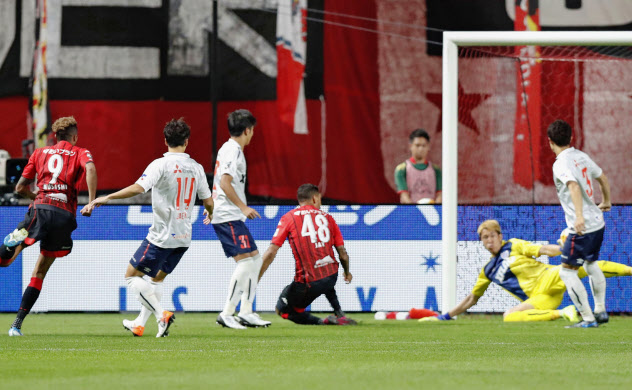 札幌ドームで予定する4試合の開催可否も検討に入っている=共同 札幌ドームで予定する4試合の開催可否も検討に入っている=共同