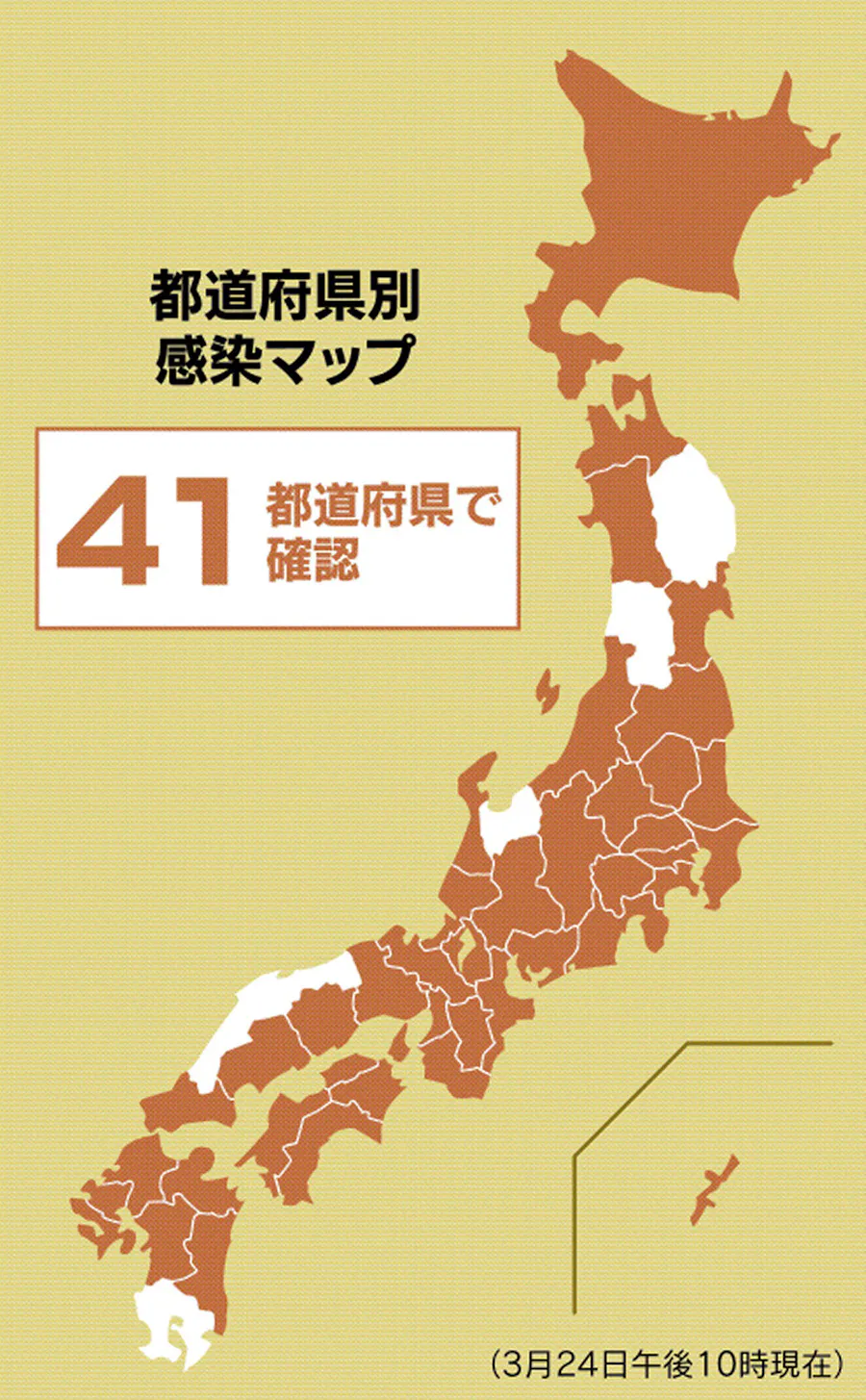 「新型コロナ 3月24日」の画像検索結果