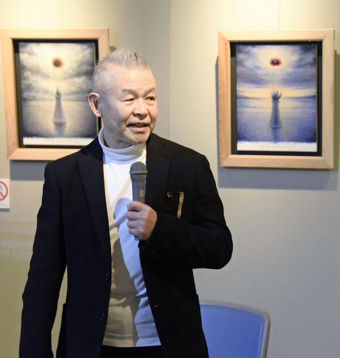 喜界島の 特攻花 描き平和願う 東京の画家 日本経済新聞 喜界島の 特攻花 描き平和願う 東京の画家 日本経済新聞