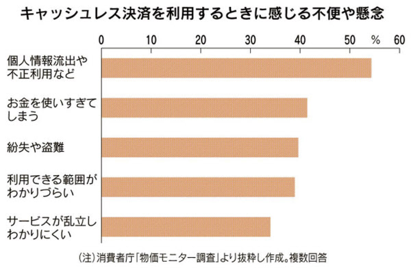 キャッシュレス 不正被害にあわてない タイプ別対策 日本経済新聞