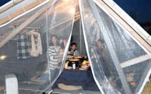 冬もバーベキューができる 冬もバーベキューができる