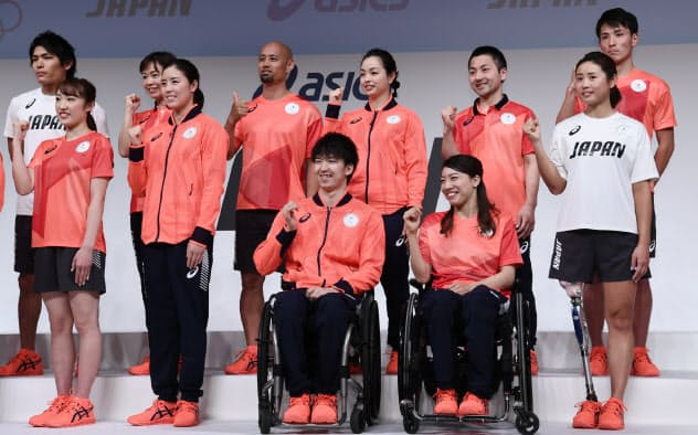 五輪・パラに向けて、2月の動き 公式スポーツウエア発表 五輪・パラに向けて、2月の動き 公式スポーツウエア発表
