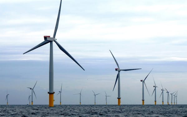 RWEは洋上風力など再生可能エネルギーの発電容量を3年で倍増し、原発19基規模に高める