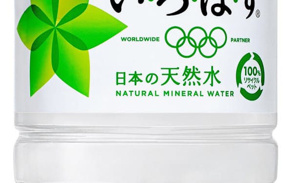 日本コカ・コーラは「い・ろ・は・す」で100%再生素材のペットボトルを採用する