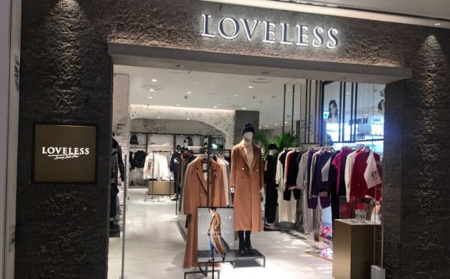 AIを活用する三陽商会の店舗(東京・渋谷) AIを活用する三陽商会の店舗(東京・渋谷)