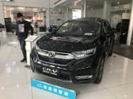 ホンダは中国の販売店の8割程度が営業を再開しているが需要は落ち込んでいる(6日、広東省広州市の販売店) ホンダは中国の販売店の8割程度が営業を再開しているが需要は落ち込んでいる(6日、広東省広州市の販売店)