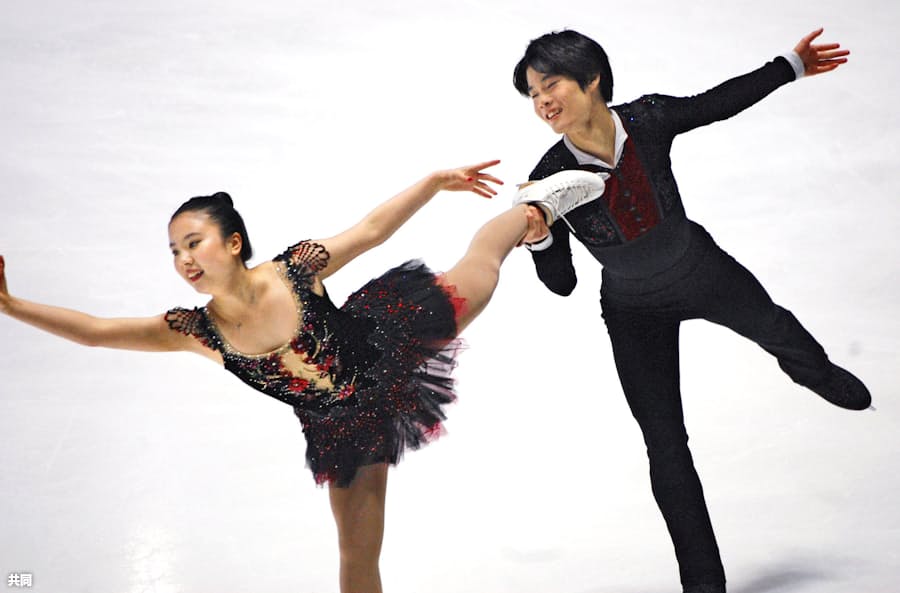 吉田 西山組が12位 フィギュア世界ジュニア 日本経済新聞