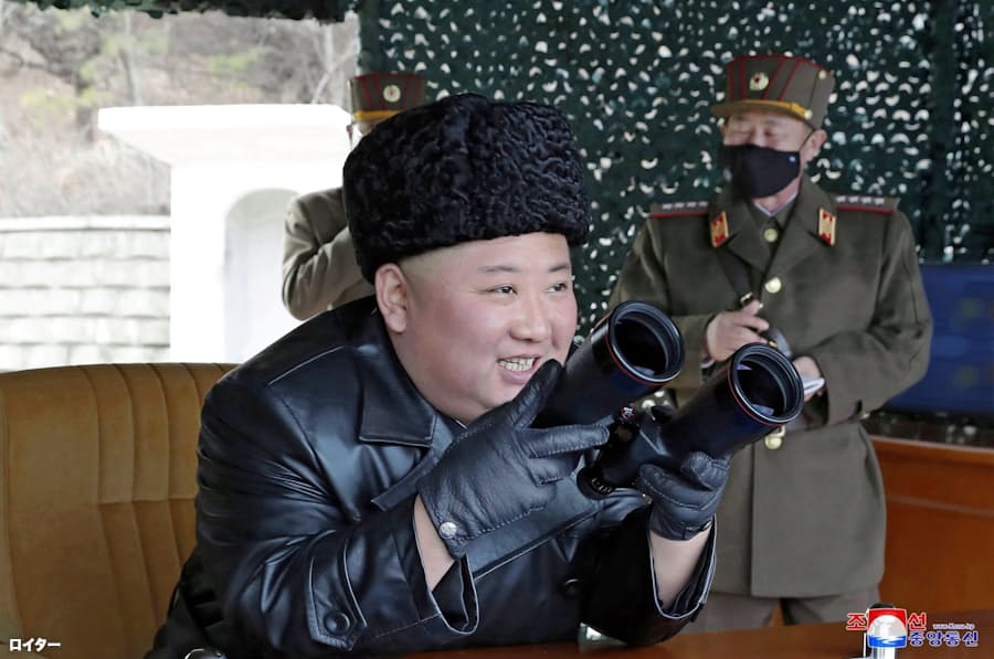 新型コロナ 北朝鮮 実戦配備へ示威 短距離弾ミサイルか 日本経済新聞