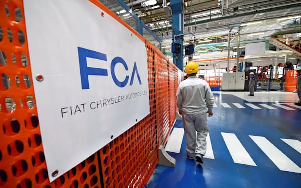 FCAはイタリア国内の工場を必要に応じて一時休止する（写真は伊北西部トリノの工場）=ロイター