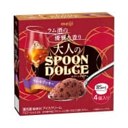 明治が発売するアイスクリーム「明治 大人のスプーンドルチェ ラム&クッキー ~ショコラ仕立て~」 明治が発売するアイスクリーム「明治 大人のスプーンドルチェ ラム&クッキー ~ショコラ仕立て~」