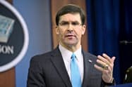 エスパー米国防長官=ロイター エスパー米国防長官=ロイター