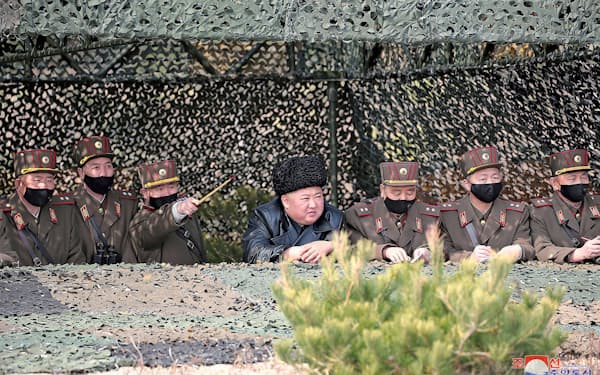 米軍は北朝鮮が軍事訓練を1カ月間停止していたとの見解を示した=ロイター