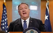 ポンペオ米国務長官は中国の情報開示のあり方に不満を持つ=ロイター ポンペオ米国務長官は中国の情報開示のあり方に不満を持つ=ロイター
