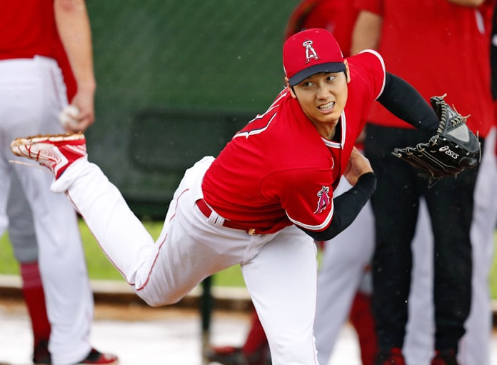 投手大谷の取り組み 手の位置は肘より下か上か 日本経済新聞 投手大谷の取り組み 手の位置は肘より下か上か 日本経済新聞