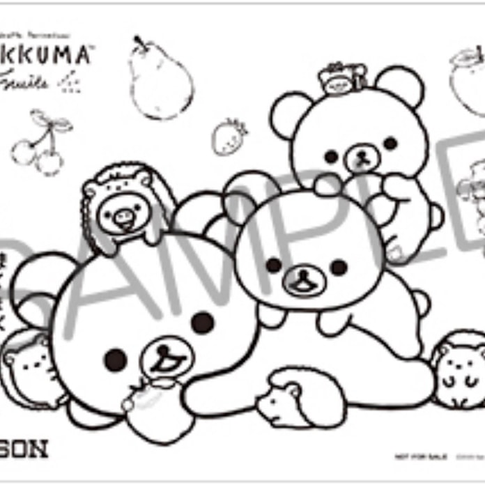 新型コロナ ローソン 人気キャラクターの塗り絵用紙 無料で提供 日本経済新聞