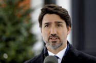 トルドー首相は新型コロナ対策に全力を傾ける=ロイター トルドー首相は新型コロナ対策に全力を傾ける=ロイター