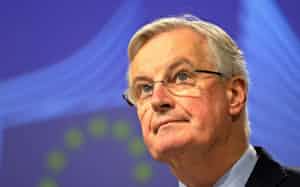 EUのバルニエ首席交渉官=AP EUのバルニエ首席交渉官=AP