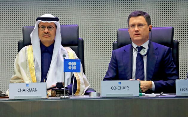 サウジアラビアが求める減産強化への協力をロシアは拒んだ＝ロイター