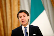 イタリアのコンテ首相=ロイター イタリアのコンテ首相=ロイター