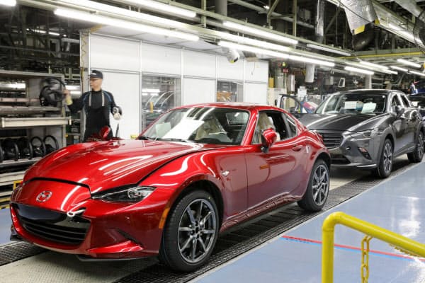 広島市の本社工場も一時休止する