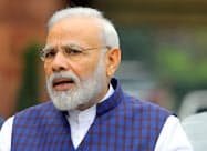 モディ首相は25日から21日間の全土封鎖を表明した=ロイター モディ首相は25日から21日間の全土封鎖を表明した=ロイター