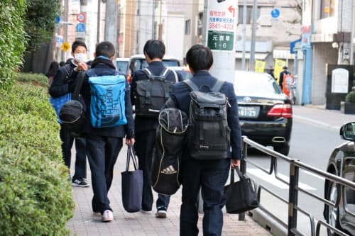 都立校は休校が続いている(東京都台東区)