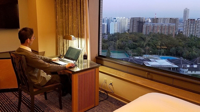 ホテル客室でテレワーク ニューオータニ幕張 昼間利用プラン 日本経済新聞