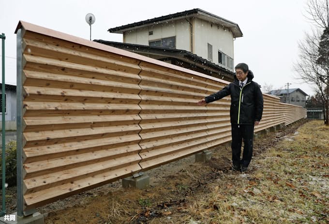 ブロック塀から木製柵への取り換え広がる 地震による倒壊相次ぐ 日本経済新聞