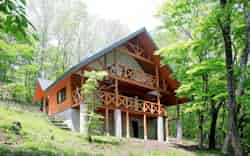 首都圏を離れて那須の別荘地に滞在する人が増えている(藤和那須リゾートが管理する栃木県那須町の別荘) 首都圏を離れて那須の別荘地に滞在する人が増えている(藤和那須リゾートが管理する栃木県那須町の別荘)