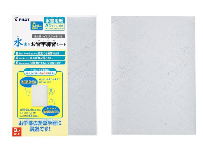 パイロット 繰り返し書ける水書用紙 水で習字練習 日本経済新聞 パイロット 繰り返し書ける水書用紙 水で習字練習 日本経済新聞