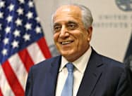 米国のハリルザド・アフガニスタン和平担当特別代表=AP 米国のハリルザド・アフガニスタン和平担当特別代表=AP