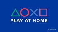 「Play at Home」のキャンペーンロゴ 「Play at Home」のキャンペーンロゴ