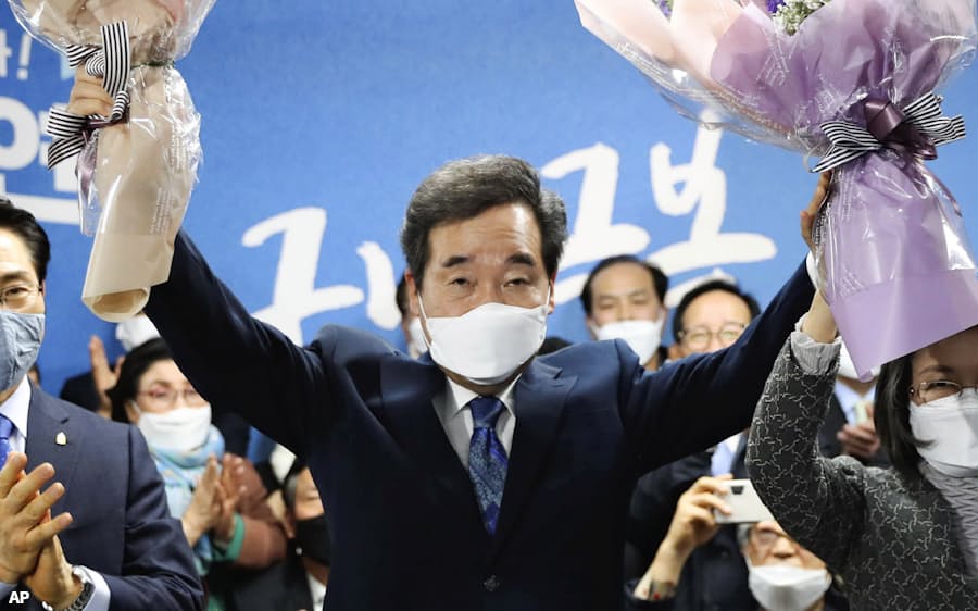 韓国総選挙 革新与党が圧勝 文政権のコロナ対策を評価 日本経済新聞