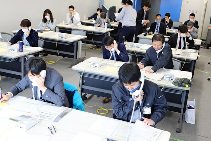 新型コロナ 秋田県の協力金コールセンター 電話が殺到 日本経済新聞