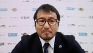 オンライン上で取材に応じる野々村芳和社長(24日、札幌市) オンライン上で取材に応じる野々村芳和社長(24日、札幌市)