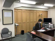 新型コロナウイルスに関する労働相談を電話で受け付ける(4月、名古屋市中村区) 新型コロナウイルスに関する労働相談を電話で受け付ける(4月、名古屋市中村区)