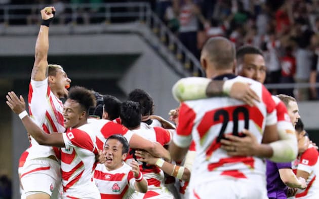 日本代表は過去2回のW杯で7勝をあげている(2019年W杯アイルランド戦) 日本代表は過去2回のW杯で7勝をあげている(2019年W杯アイルランド戦)