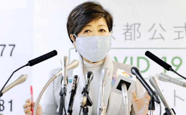 コロナ対策で知事の手腕が問われる(東京都の小池知事) コロナ対策で知事の手腕が問われる(東京都の小池知事)