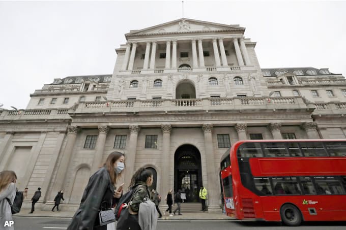 新型コロナ 年の英gdp14 減 中銀見通し 金融政策は現状維持 日本経済新聞