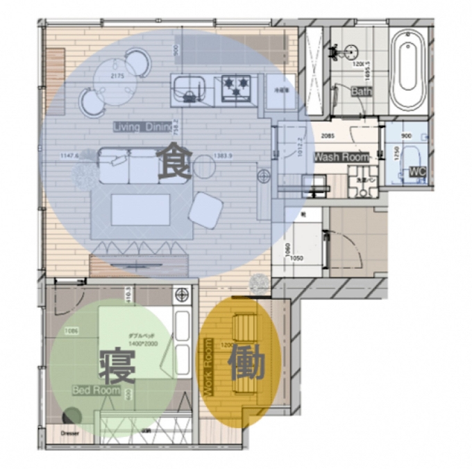 新型コロナ ドラフト 在宅勤務用内装提案 コロナ後見据え 日本経済新聞