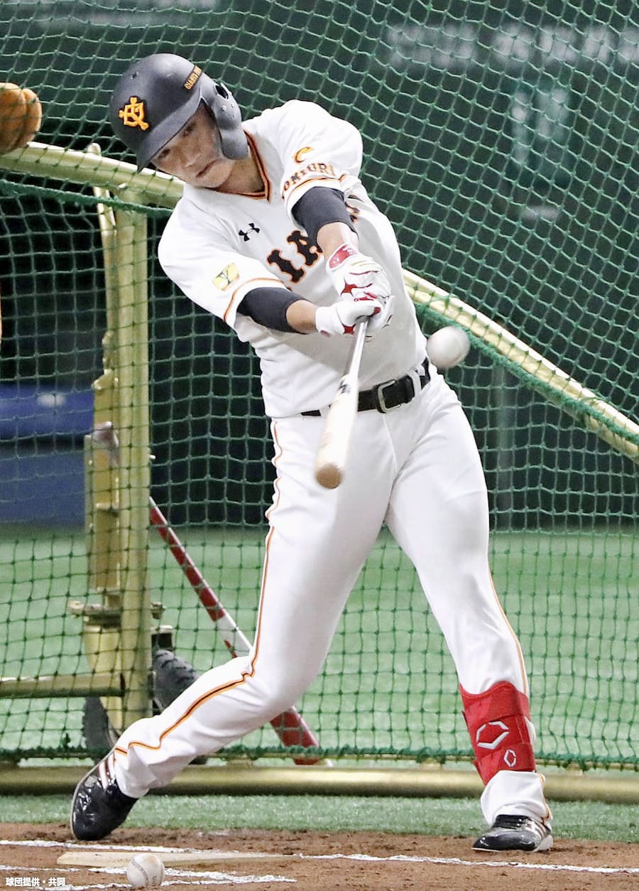 巨人 坂本 東京ドームで打撃練習 ファンと早く会いたい 日本経済新聞