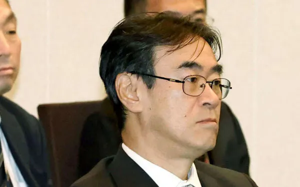 検察長官会同に出席した黒川弘務東京高検検事長(2月、法務省)=共同