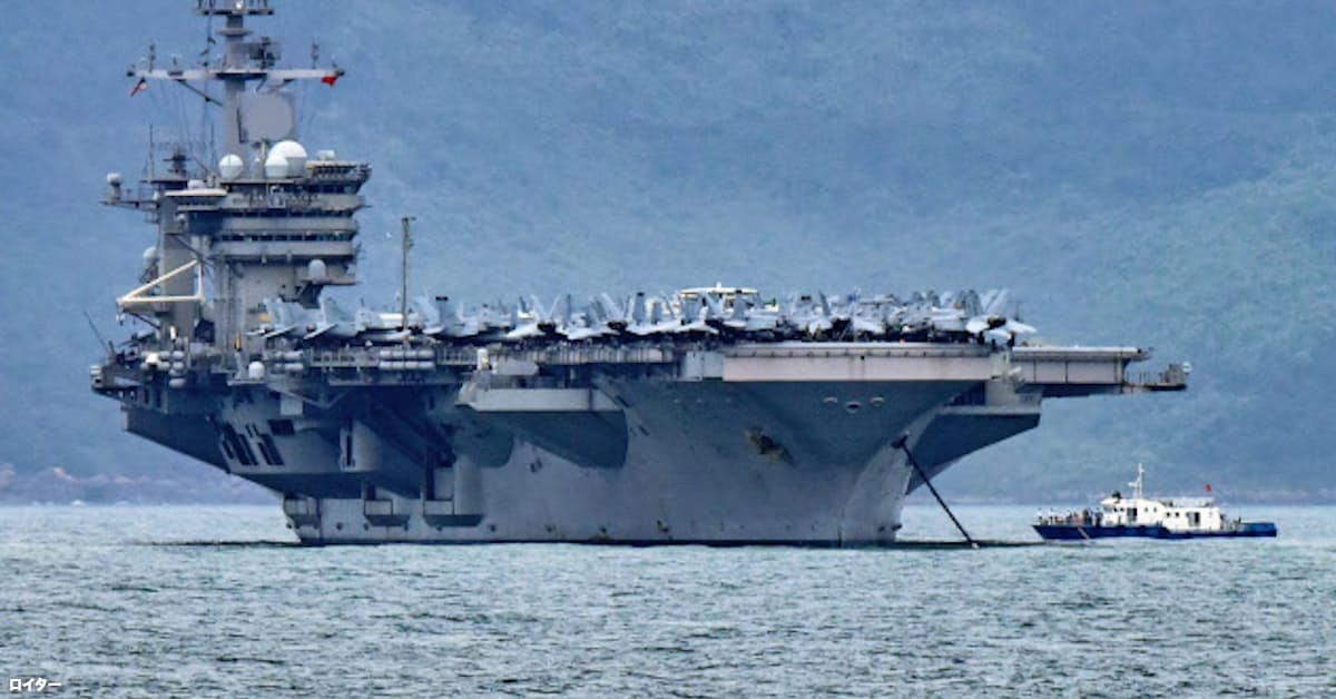 米空母 インド太平洋で航行再開 中国けん制へ 日本経済新聞