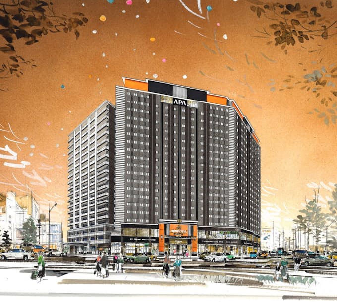 アパグループ 新潟に1000室ホテル 22年完成予定 日本経済新聞