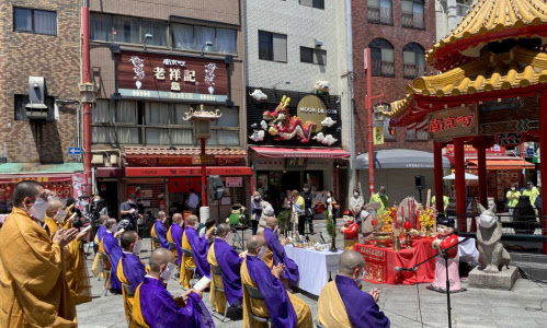 新型コロナ 神戸 南京町で終息祈願祭 約5割が営業再開 日本経済新聞