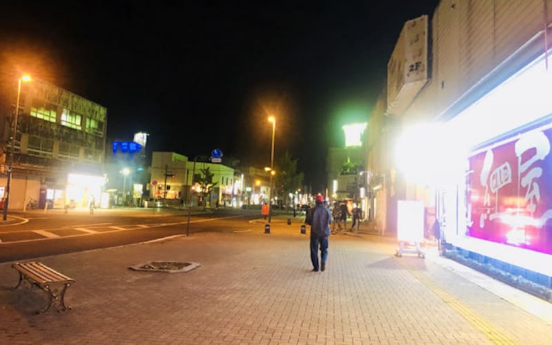 太田市の繁華街は閑散としていた(5月23日町) 太田市の繁華街は閑散としていた(5月23日町)