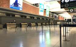 新千歳空港は3月に国際線の発着便がゼロになった 新千歳空港は3月に国際線の発着便がゼロになった