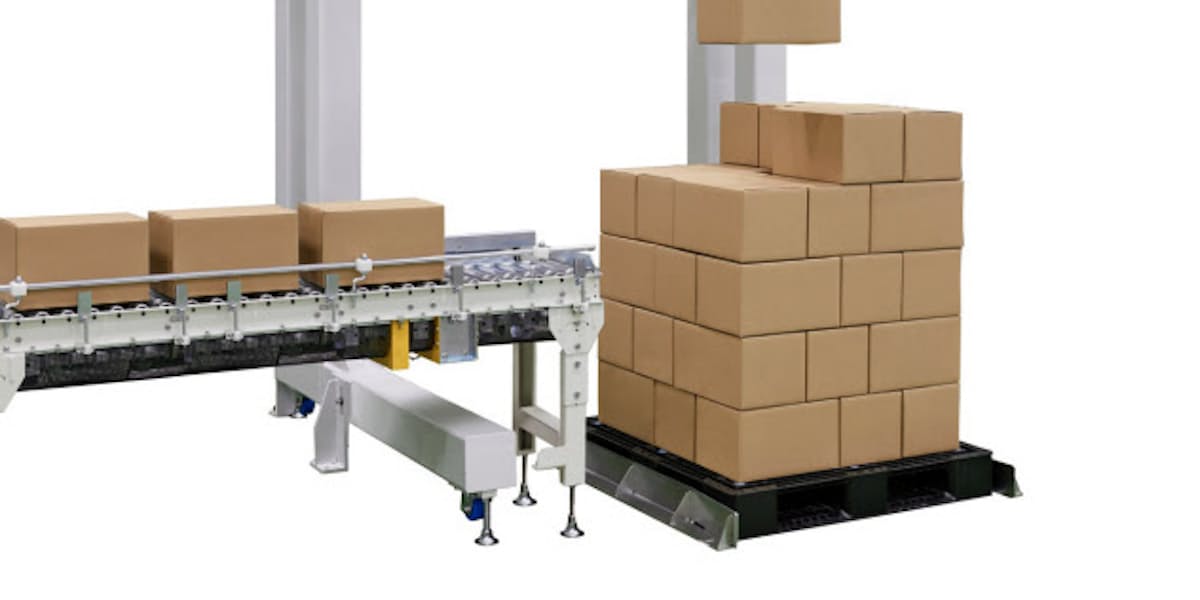 ユーシン精機が物流用ロボ 段ボールを自動積み上げ 日本経済新聞